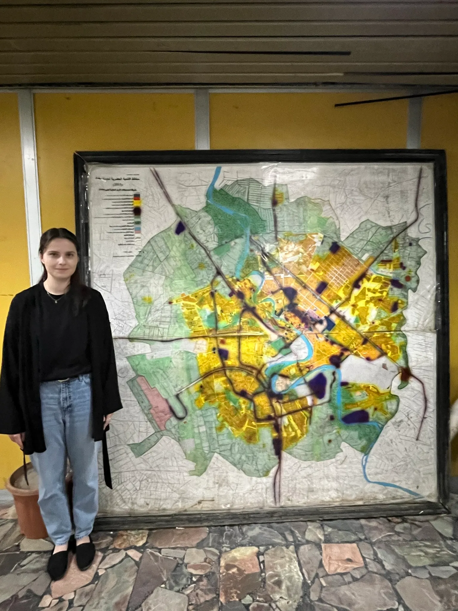 Urban Development Map at Amanat Baghdad