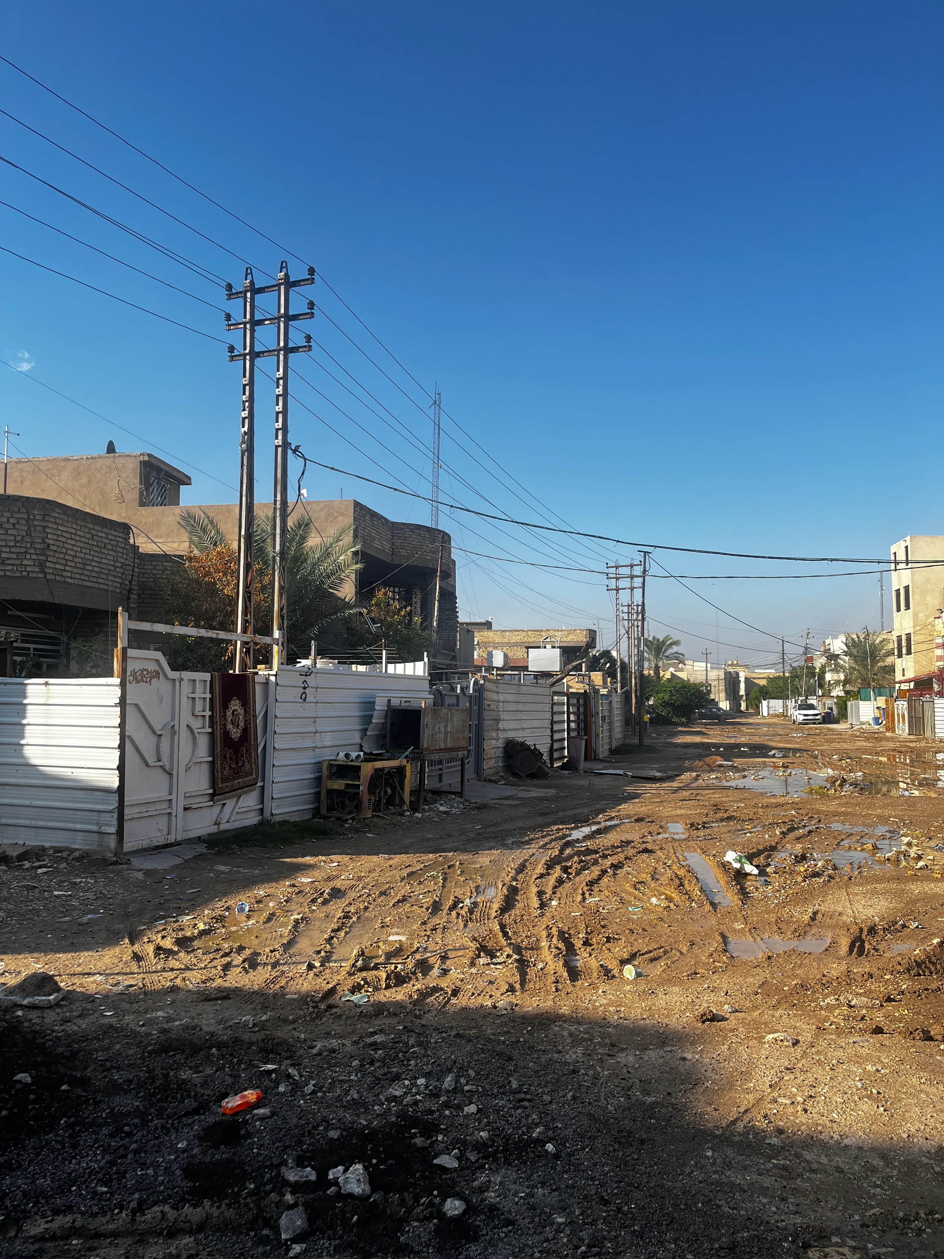 Unplanned area in Baghdad - Al-Sahaa